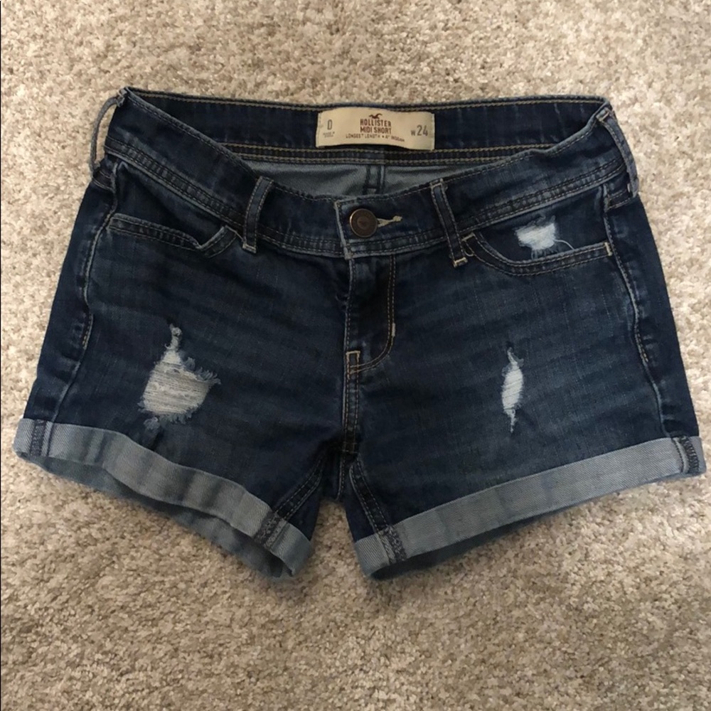 Girls Hollister Jean Shorts
